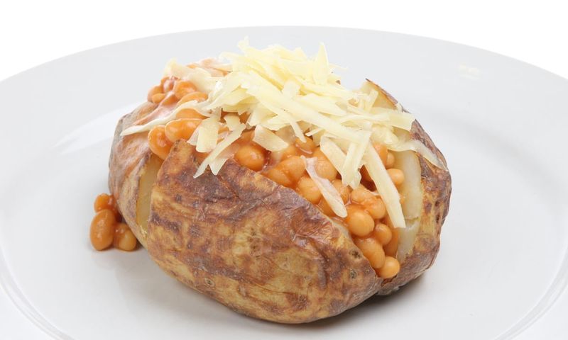 Jacket Potatoes With Simple Fillings
