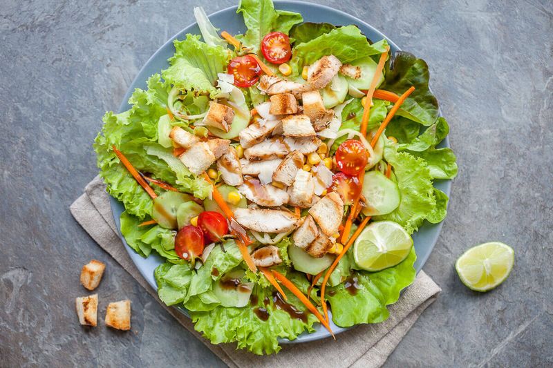 Lemon And Herb Grilled Chicken Salad