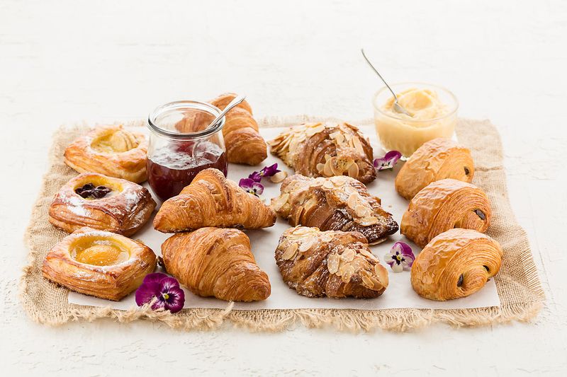 Pastry And Croissant Sharing Platter