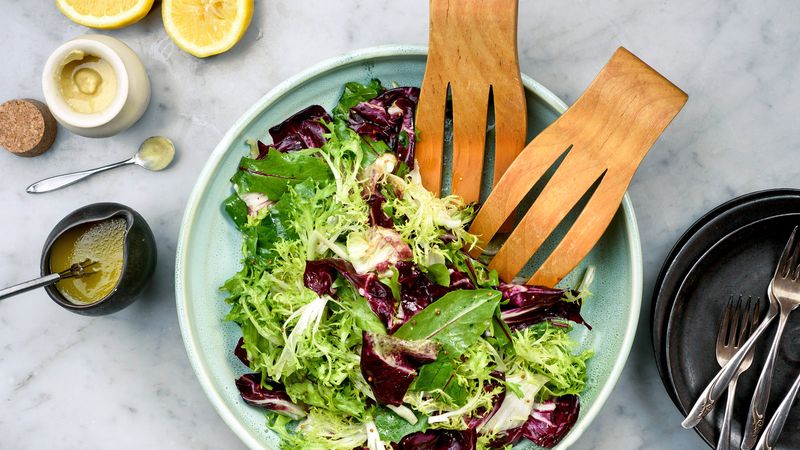 Light Salad Course With Citrus Dressing