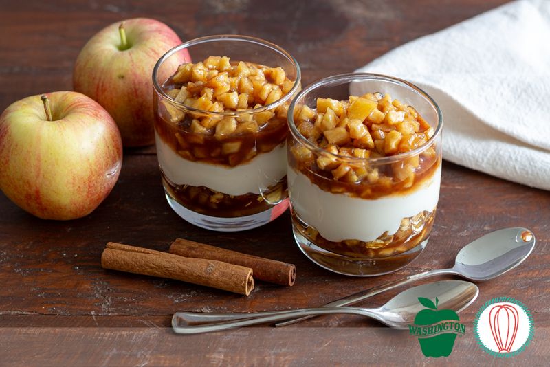 Apple And Cinnamon Yogurt Parfait
