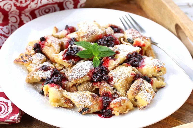 Shredded Pancake Dessert