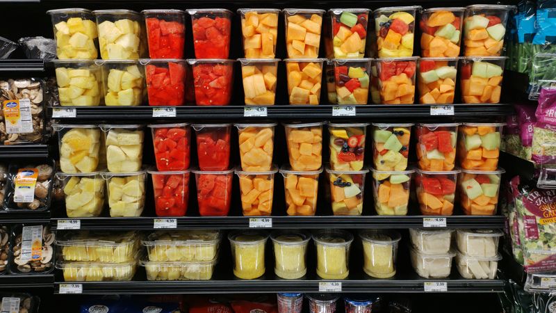 Choosing Pre-Cut Fruit And Vegetables