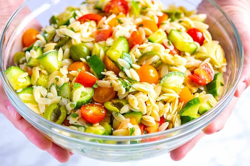 Pasta Salads With Low-Fat Dressing