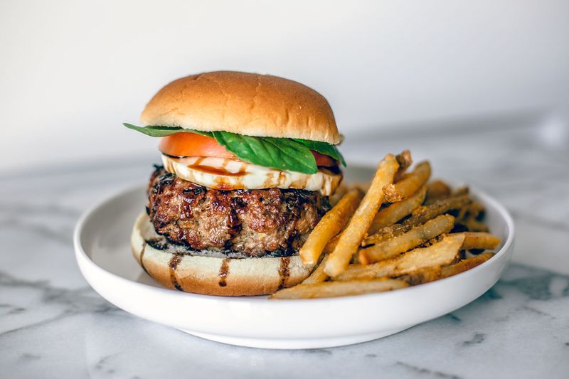 Italian Caprese Burger