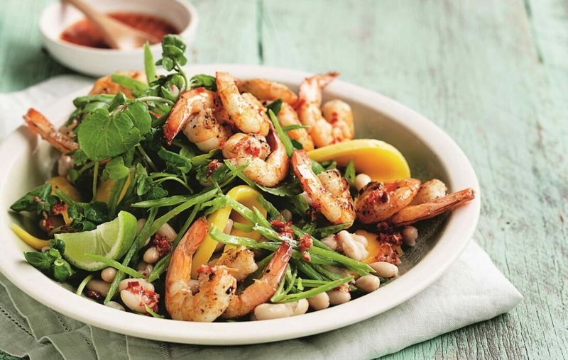 Prawn And Mango Lime Salad