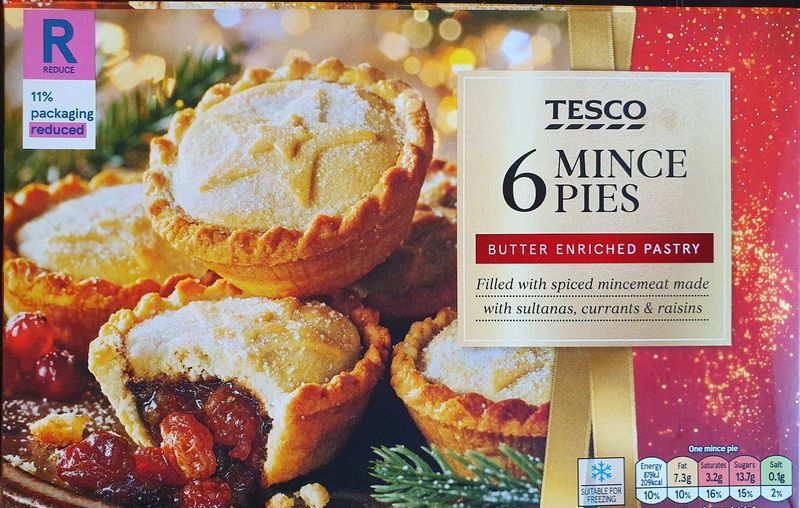 Tesco's Two-Year Reign Of Mince Pies