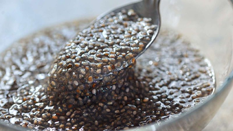 Chia Seeds And Water