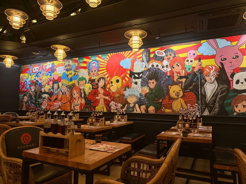 An Interior Designed To Match The Menu