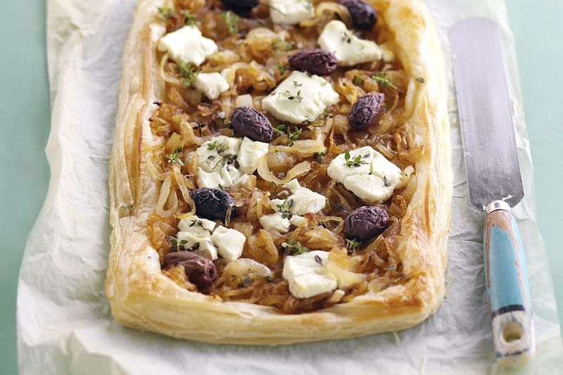Caramelised Onion And Goats' Cheese Tart