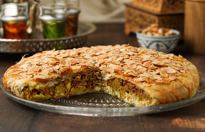 Pastilla With Chicken And Almonds