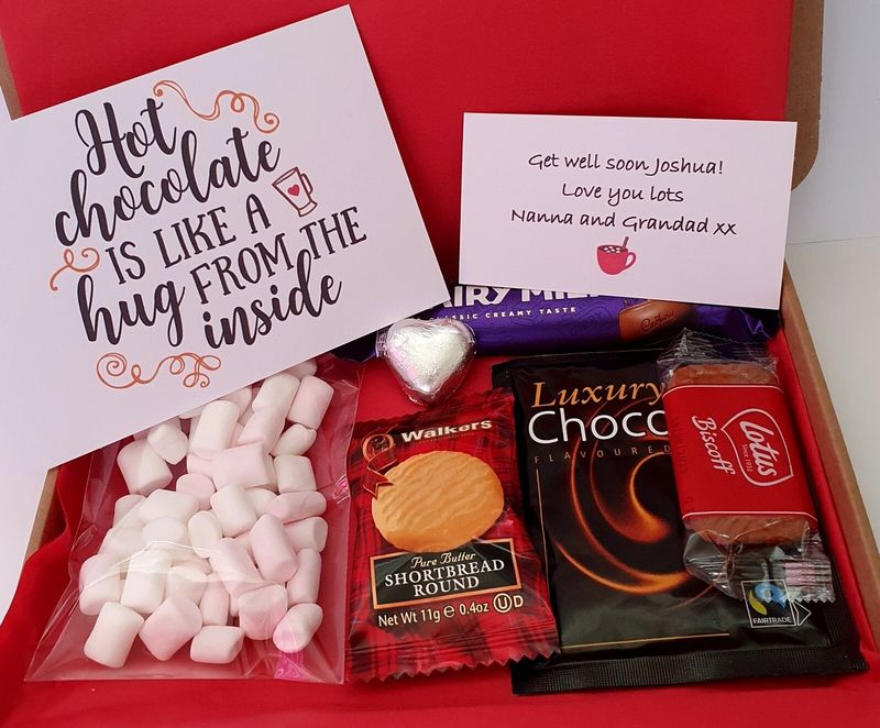 Decadent Hot Chocolate Gift Set With Marshmallows