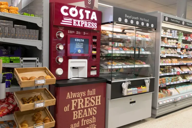 Costa Express Gets Pistachio Latte Love Too