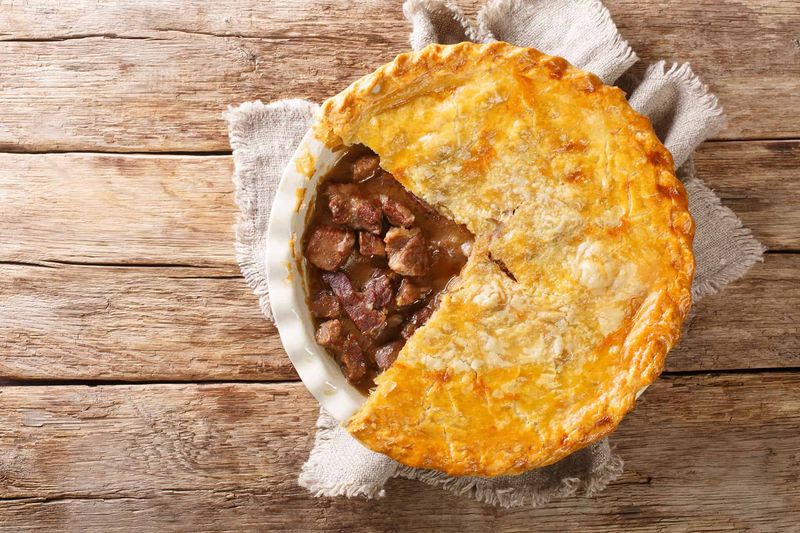 Classic Steak And Mushroom Pie