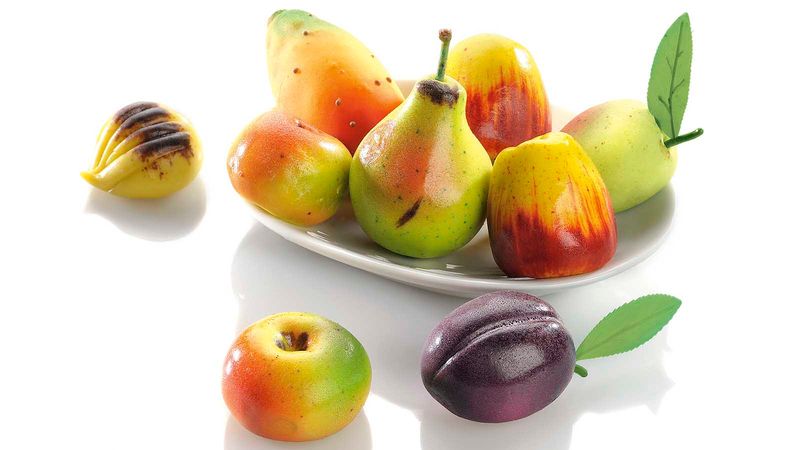It Is Commonly Shaped Into Decorative Fruits, Flowers, And Figures