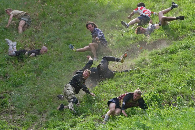 Cheese Rolling At Cooper's Hill