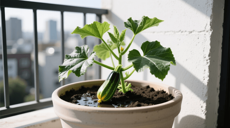 Watering Courgettes In Pots Without Overdoing It