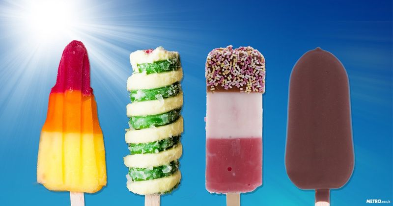 Mini Milk Ice Lollies