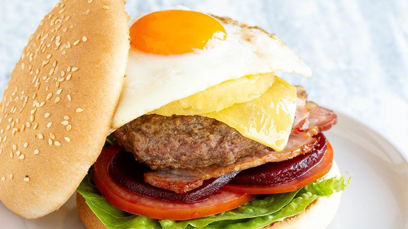 Australian Beetroot Burger