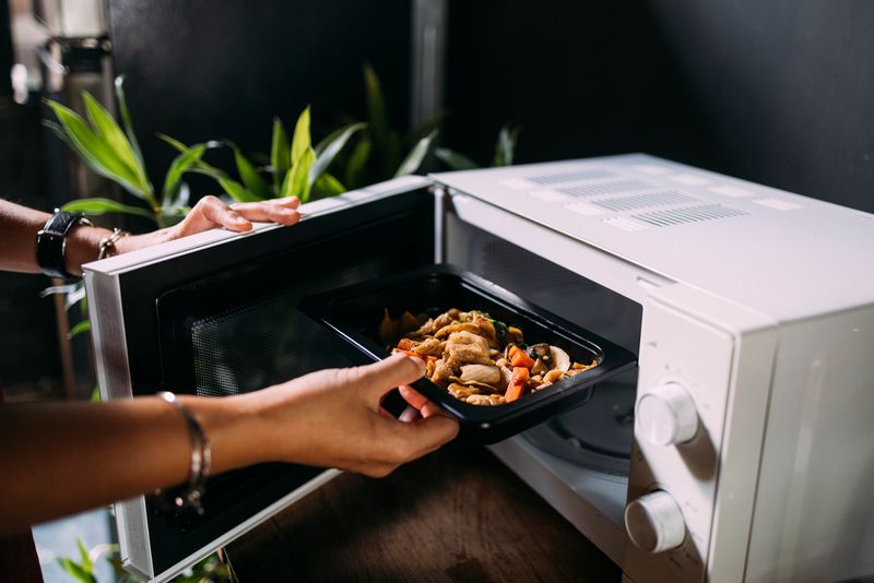 Frozen Ready Lasagnes And Microwave Meals