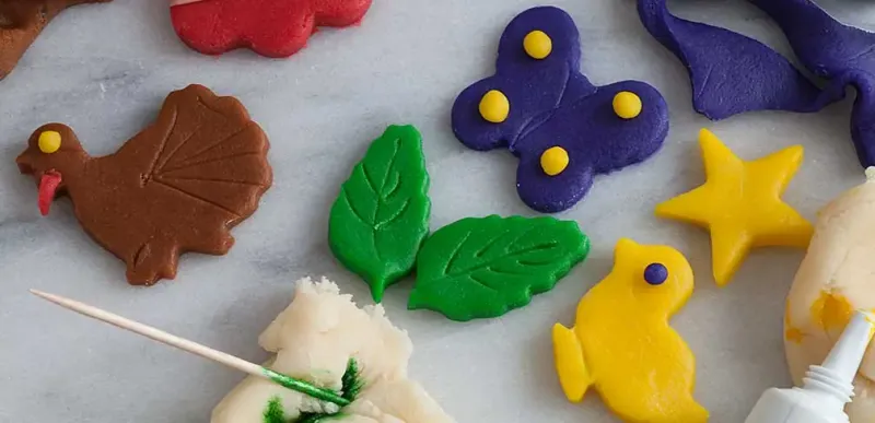 Marzipan Can Be Coloured Naturally Using Fruit And Plant-Based Dyes