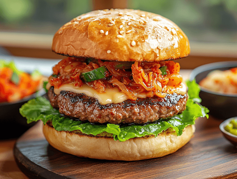 Korean Bulgogi Burger