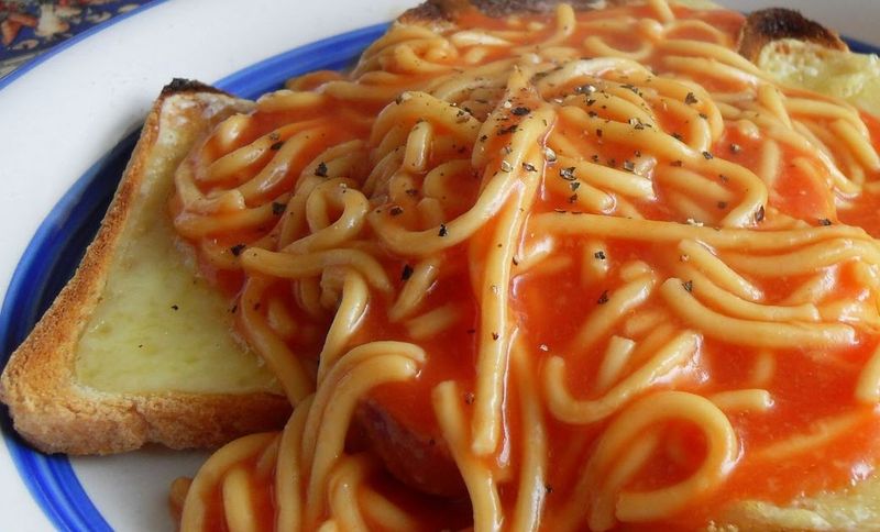 Tinned Spaghetti In Tomato Sauce