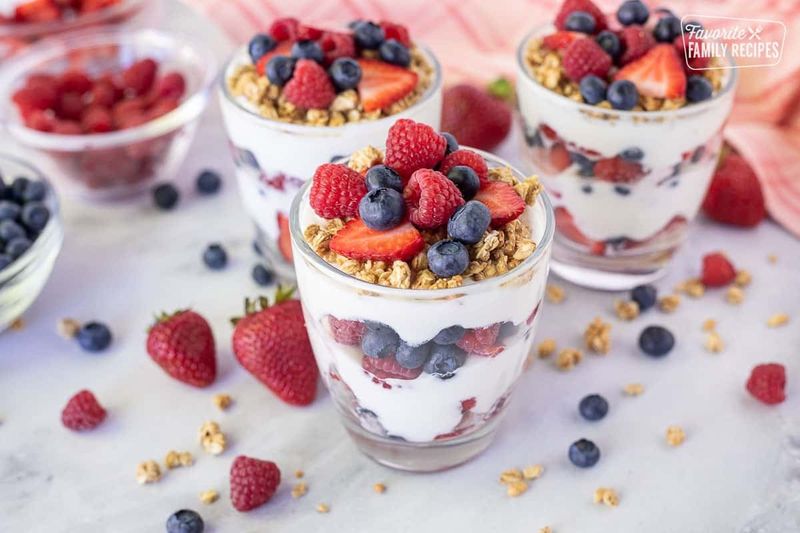 Yogurt And Fruit