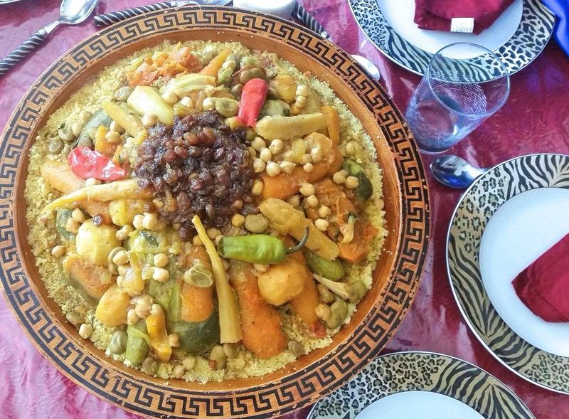 Couscous With Seven Vegetables