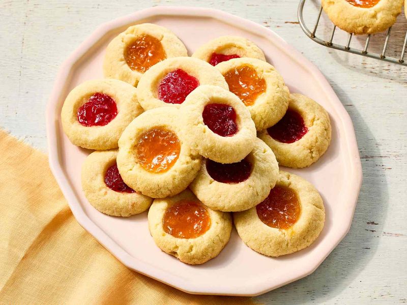 Jam-Filled Thumbprint Biscuits