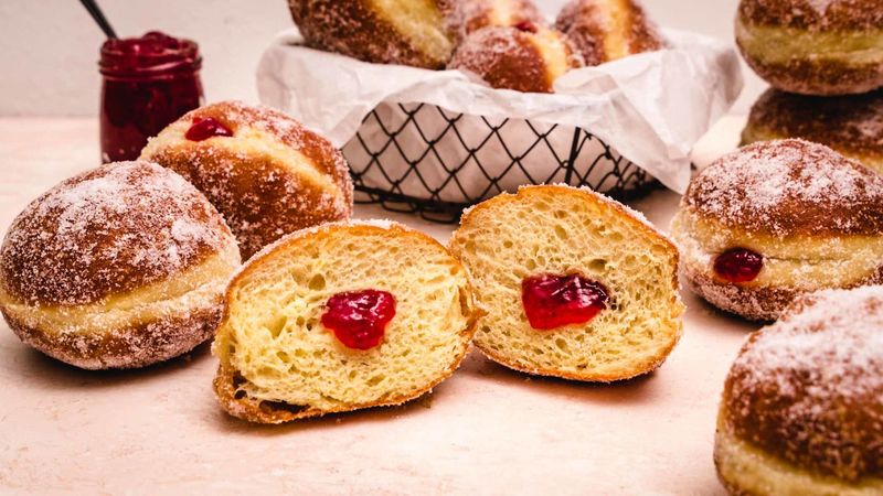 Jam-Filled Doughnuts