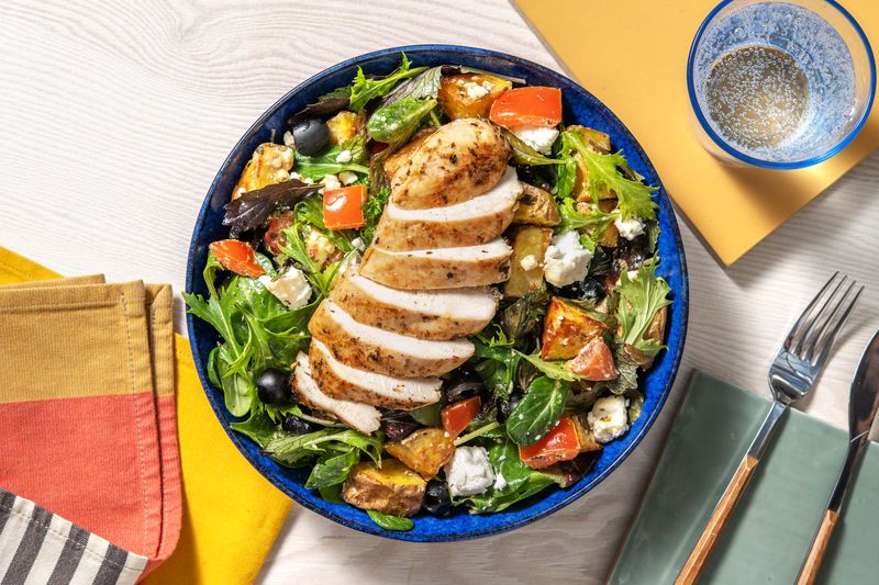 Grilled Chicken Salad With Lemon And Herbs