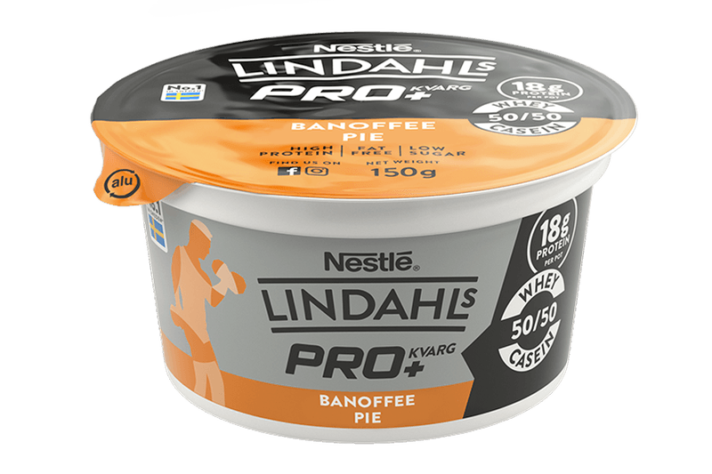 Lindahls Pro+ Banoffee Protein Yogurt