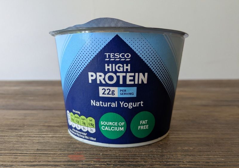 Tesco High Protein Natural Yogurt