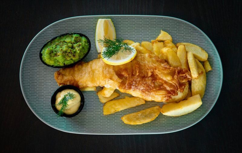 Fish And Chips From The Docks