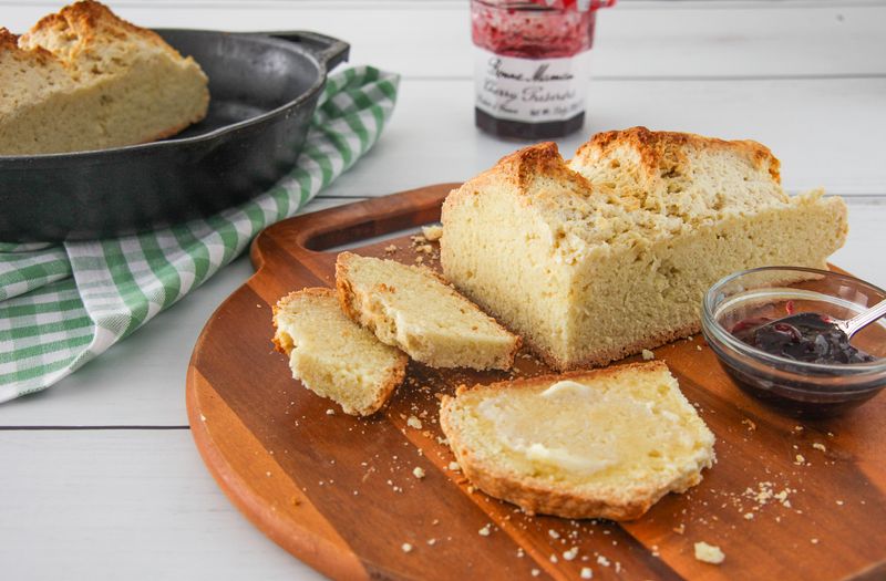 Homemade Soda Bread With Local Butter