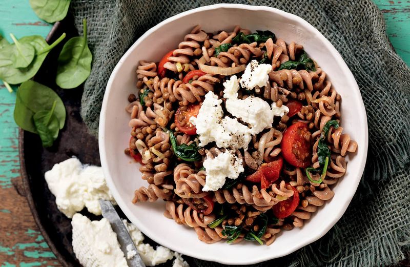 Tomato And Lentil Pasta