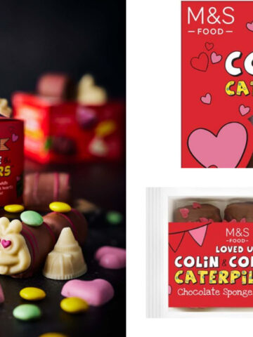 M&S Brings A Romantic Twist To Colin The Caterpillar With These New Treats