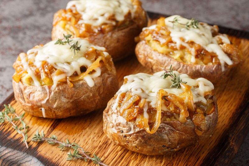 Jacket Potatoes With Fillings