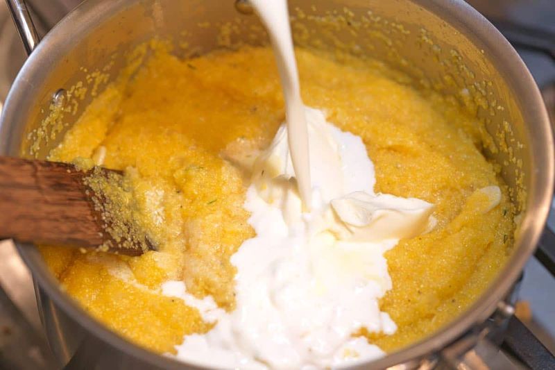 Cooking Polenta With Milk Instead Of Water