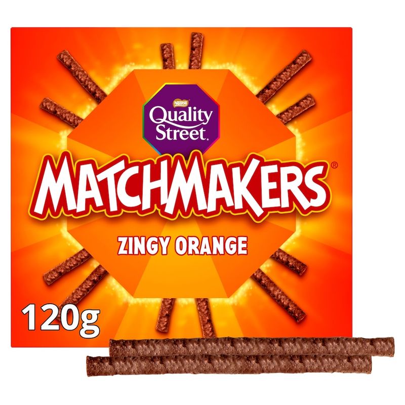 Quality Street Matchmakers Zingy Orange Chocolate Box