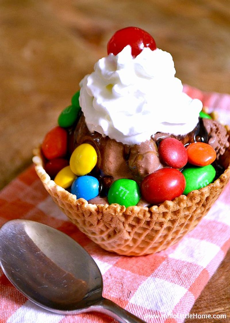 M&M's Ice Cream Sundae Topping