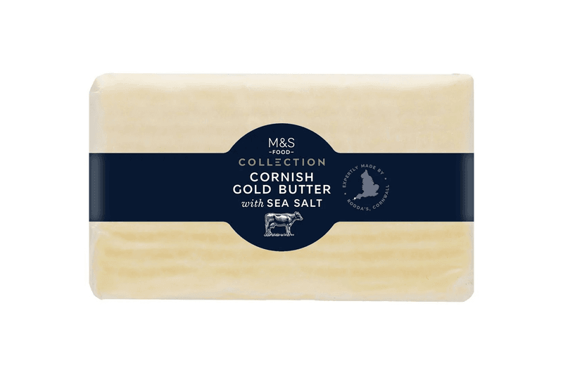 M&S Cornish Gold Butter With Sea Salt
