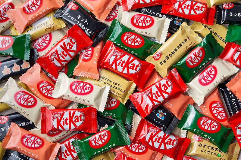Some KitKat Flavours Available In Japan And Not In The UK
