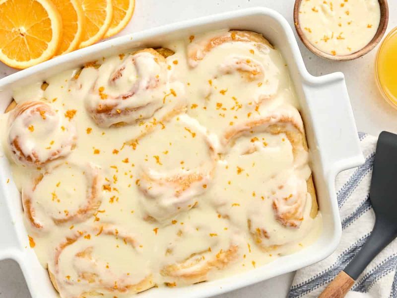 Orange Zest Cinnamon Rolls