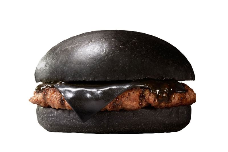 Burger King Black Bun Burger (Japan)