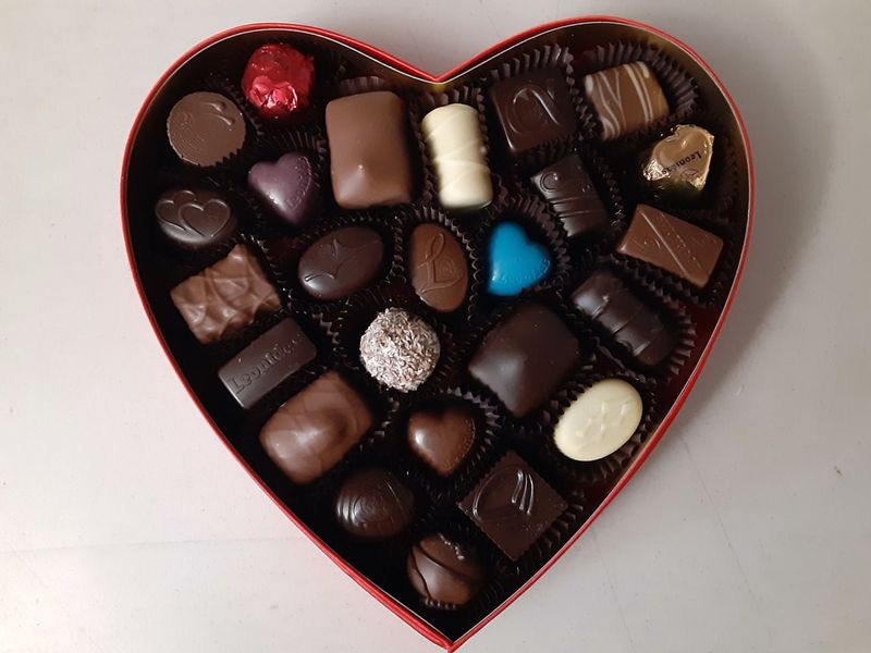 Belgian Chocolate Gift Hearts
