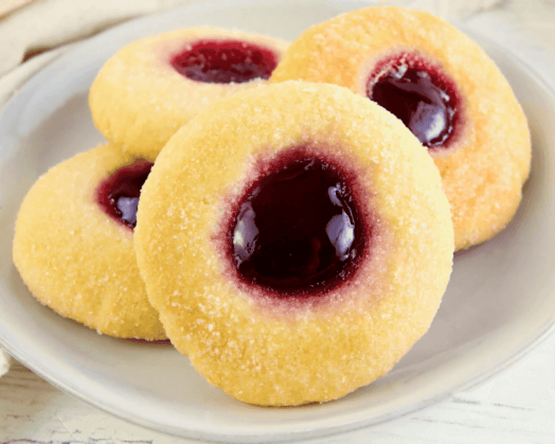 Shortbread Thumbprint Biscuits