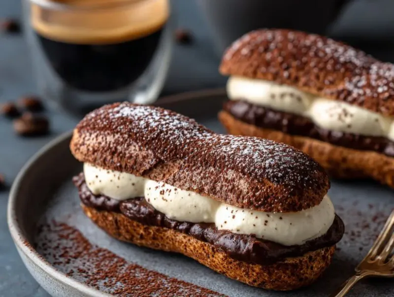 Coffee Eclairs