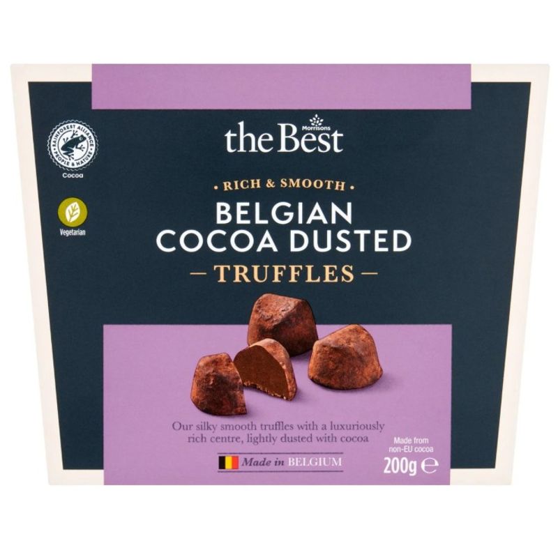 Morrisons The Best Cocoa Dusted Truffles